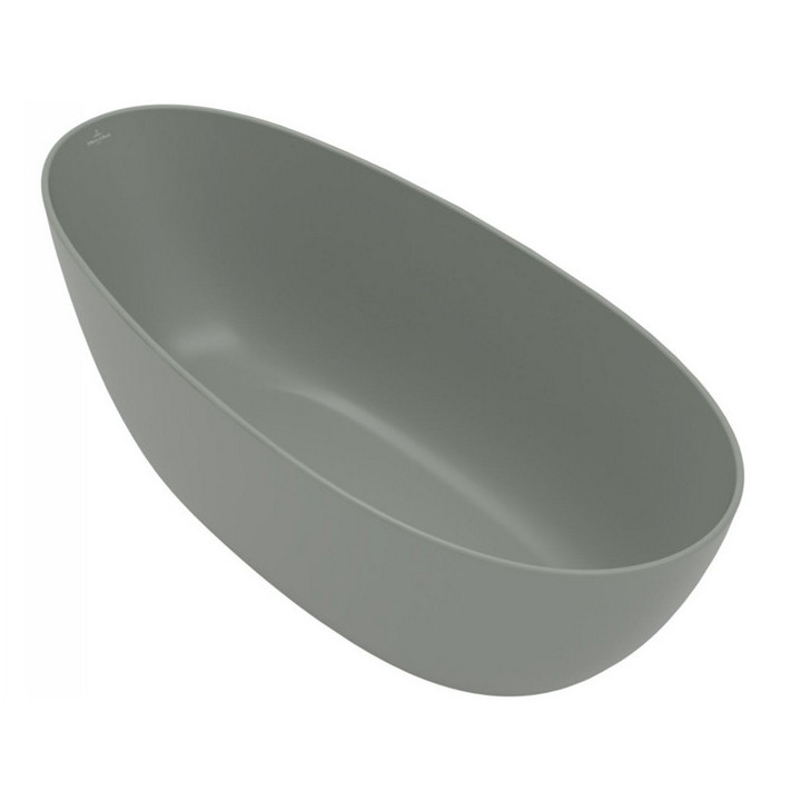 Vaňa voľne stojaca  Oválna Villeroy & Boch Antao, 170x75cm, Quaryl, biely