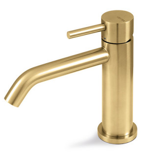 Umyvadlová batéria Vema Otago, podomietková, 2-otvorová, výtokové rameno 207mm, bez zátky, brushed gold