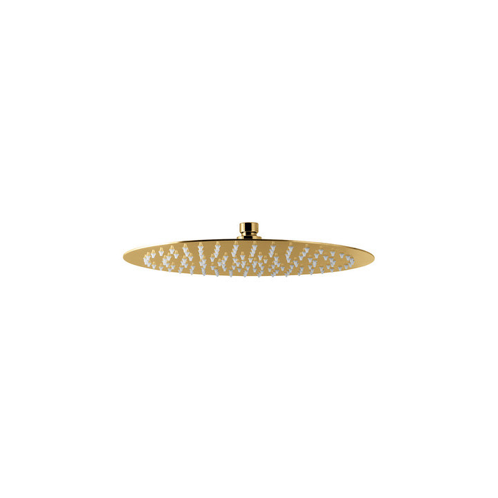 Horná sprcha Ultraslim Vema Otago, priemer 25cm, brushed gold