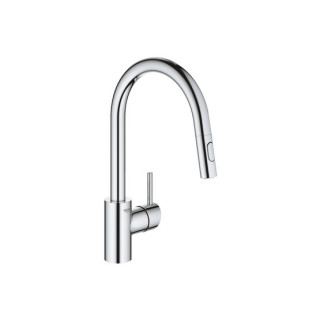 Batéria  páková zlewozmywakowa na postavení Grohe GET QuickFix, chróm