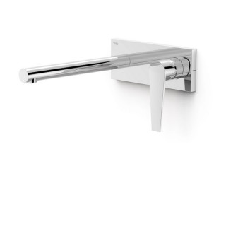 Prvok nástěnný do podomietkového korpusu umývadlovej batérie TRES Class, wylewka180mm, chróm
