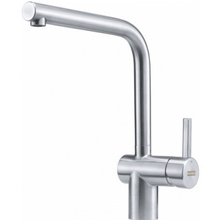 Drezová batéria Franke Atlas Neo Pull-Out , výška 297mm, otočné i výsuvná sprcha,  brúsená oceľ