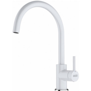 Drezová batéria Franke Lina semi-pro , výška 410mm, otočné  výtokové rameno,  čierna/chróm