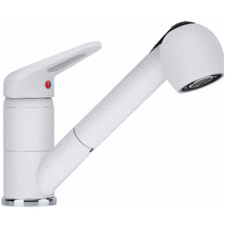Drezová batéria Franke Prince II pull-out spray  , výška 175mm, otočné výtokové rameno,  beżowy