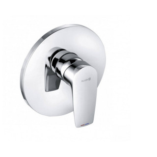 Podomietková  Batéria vaňová - sprchová Push&Switch, Kludi Pure&Solid, chróm