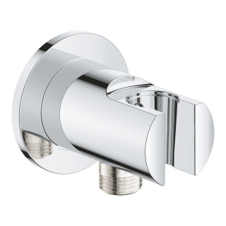 Kolanko sprchové s pákou Grohe Rainshower, brushed hard graphite