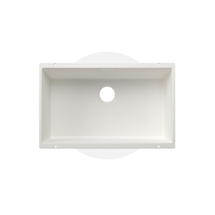 Drez závesné Blanco SUBLINE 400-U, bez zátky, 55,5x50 cm, biely