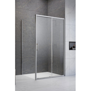Dverí Radaway Fuenta New KDJ B 90 cm, LEWE, chróm, sklo číre EasyClean
