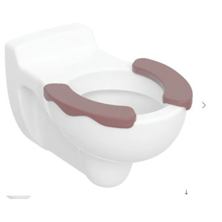 Závěsná misa WC pre deti ,lievikový, Geberit Bambini, biela