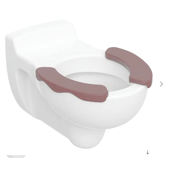 Závěsná misa WC pre deti ,lievikový, Geberit Bambini, biela