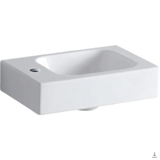 Umývadlo obdĺžniková 38x28cm Geberit iCon, biela