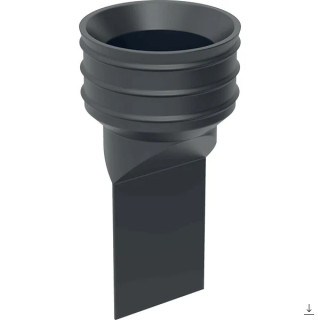 Rohové umýwadlo stenová  Geberit iCon, biela
