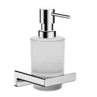 Pohár na zubné kefky na zuby Hansgrohe AddStoris, nástenný - chróm