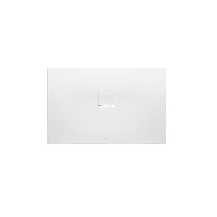 Akrylátová sprchová vanička z powierzchnią antypoślizgową 100 x 80 x 1.5cm Villeroy&Boch Architectura MetalRim