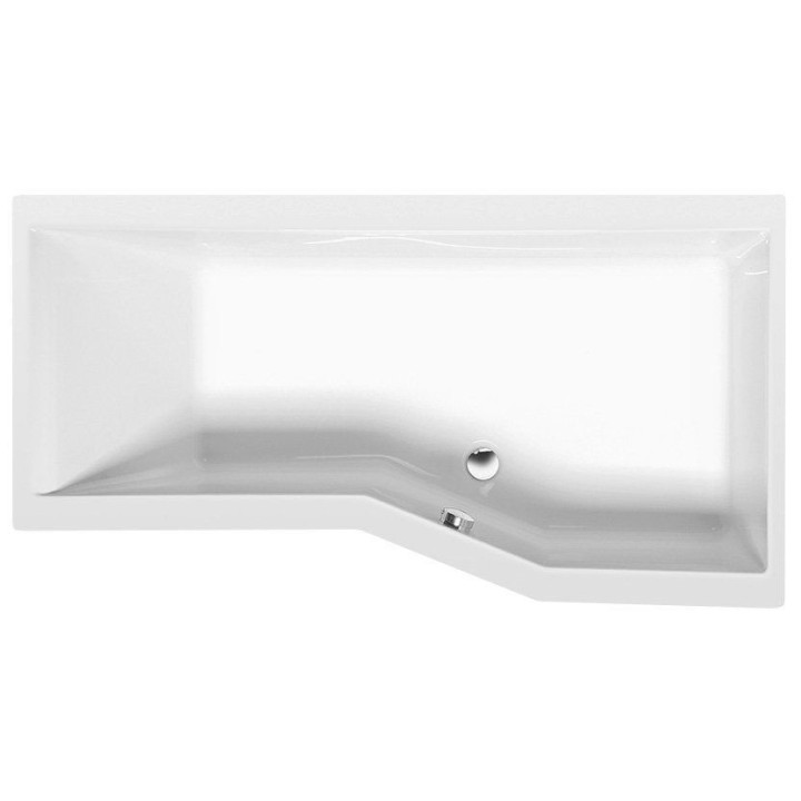 Vaňa asymetrická 170x84x70x47cm Polysan VERSYS L, biela