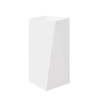 Umývadlo voľne stojaca Artceram Sharp 50x50x85 cm biela
