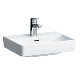 Umývadlo s otvorom i prepadom, Laufen PRO S 45x34cm, biela