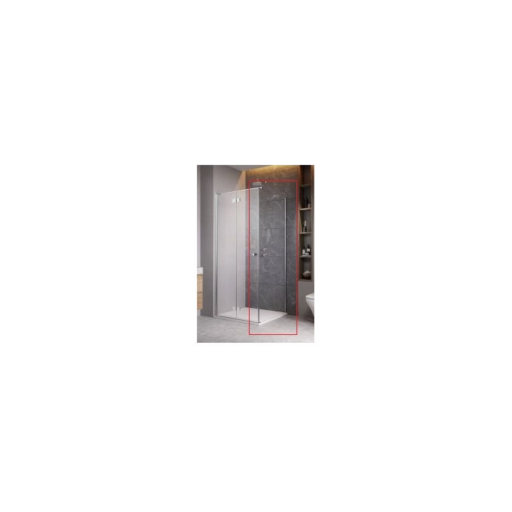 Pevná bočná stena S1 90 do sprchy Radaway Essenza Pro KDJ, 900x2000mm