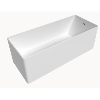 Vaňa obdĺžniková Flaminia Wash 150 x 70 x 58 cm, biela lesklá, wyprofilowana, prepad- sanitbuy.pl