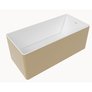 Vaňa obdĺžniková Flaminia Wash 150 x 70 x 58 cm, różowa, wyprofilowana, prepad- sanitbuy.pl