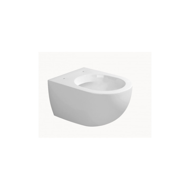 Závesné wc WC Flaminia Link 56 x 36 x 20 cm, čierna vonku/biela wewnątrz, zdobienie, goclean- sanitbuy.pl