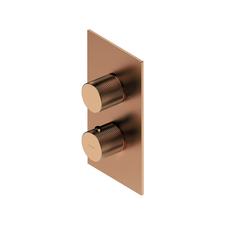 Batéria sprchová Omnires Contour, podomietková, 1 wyjście vody, chróm