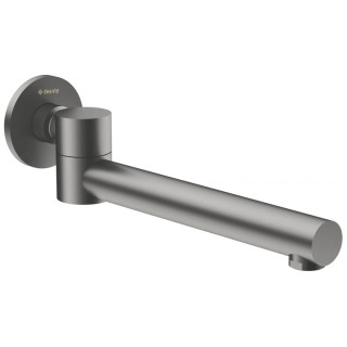 Výtokové rameno vaňová 200mm Deante Cascada , titanium 