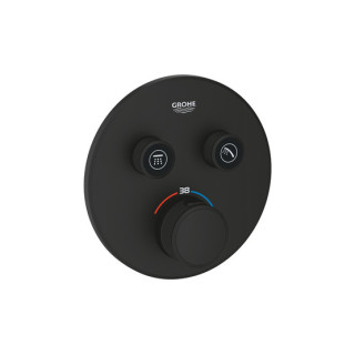 Závěs sprchový nástenný, Grohe, phantom black