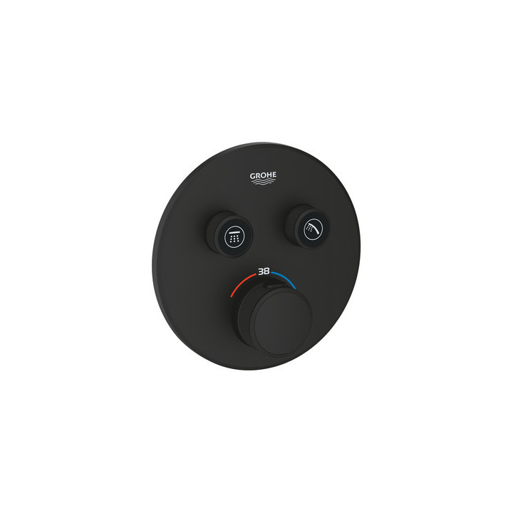 Závěs sprchový nástenný, Grohe, phantom black
