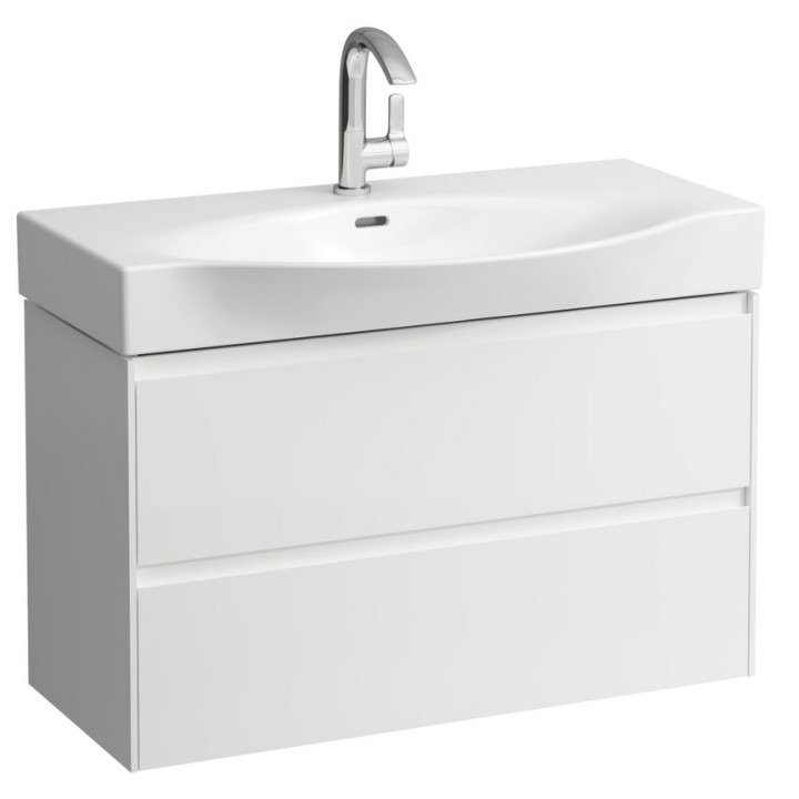Skrinka podumývadlová Závěsná 88cm, Laufen Lani, biely matnéný