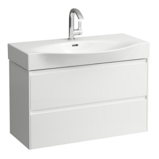 Skrinka podumývadlová Závěsná 88cm, Laufen Lani, biely matnéný