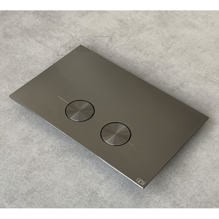 Ovládacie tlačidlo Gessi, dla Sigma 8 i 12, Brushed Brass PVD