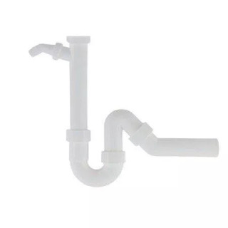 Sifón do pre vaňu, Villeroy & Boch Multiplex, chróm