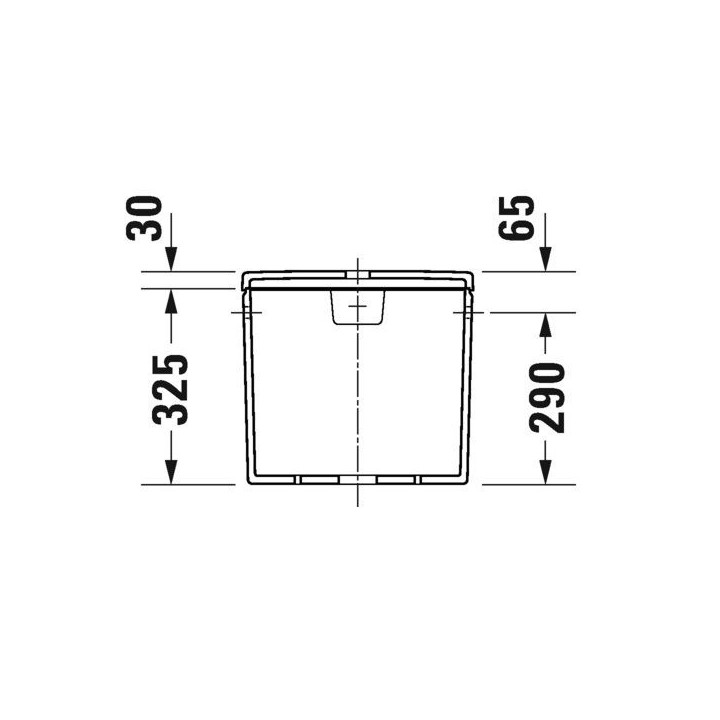 Misa toaletná Duravit Durastyle Basic na postavení 65x36,5 cm Rimless bez kołnierza, S povrchom HygieneGlaze - biela