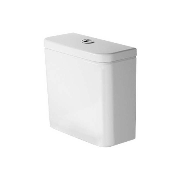 Splachovač WC Duravit Durastyle Basic kompaktowa 39x17 cm 6/3 l Dual Flush doprowadzenie pravé alebo ľavé biela