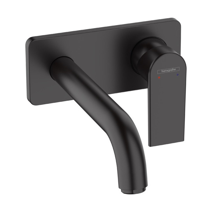 Umyvadlová batéria nástenná Hansgrohe Vernis Shape, podomietková, výtokové rameno 20,5 cm - chróm