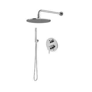Sprchový set Vema Maira, podomietkový, 2 výstupy vody, Horná sprcha okrúhla 20cm, chróm