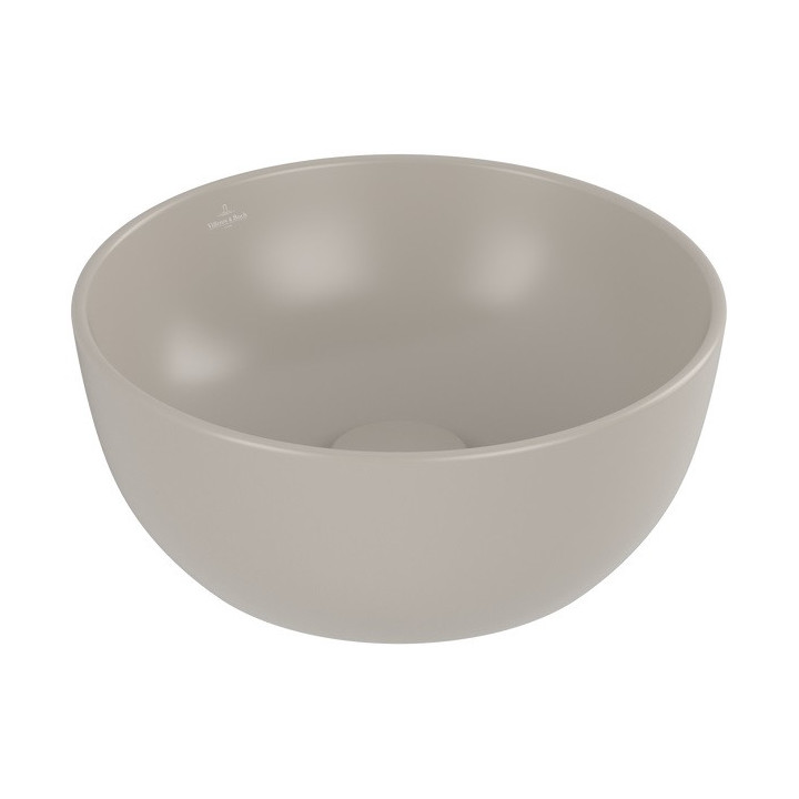 Umývadlo Villeroy&Boch Artis na postavenie na dosku, śr. 43 cm, Weiss Alpin