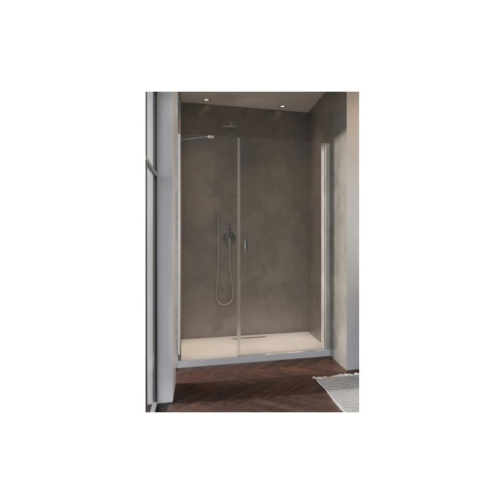 Dverí sprchové Radaway Nes KDS II 120, ľavé, 1200x2000mm, strieborná profil