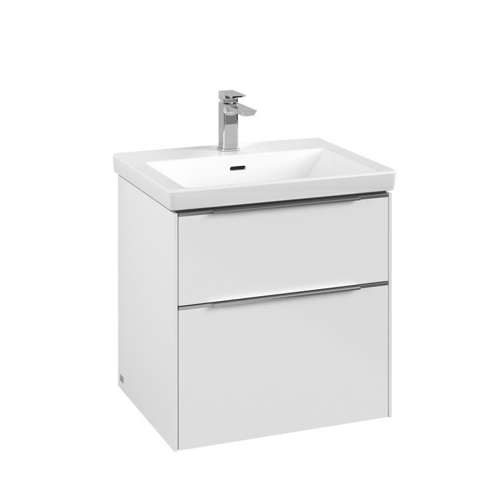 Skrinka podumývadlová Villeroy&Boch Subway 3.0. 772x576x462mm, 2 szuflady, taupe