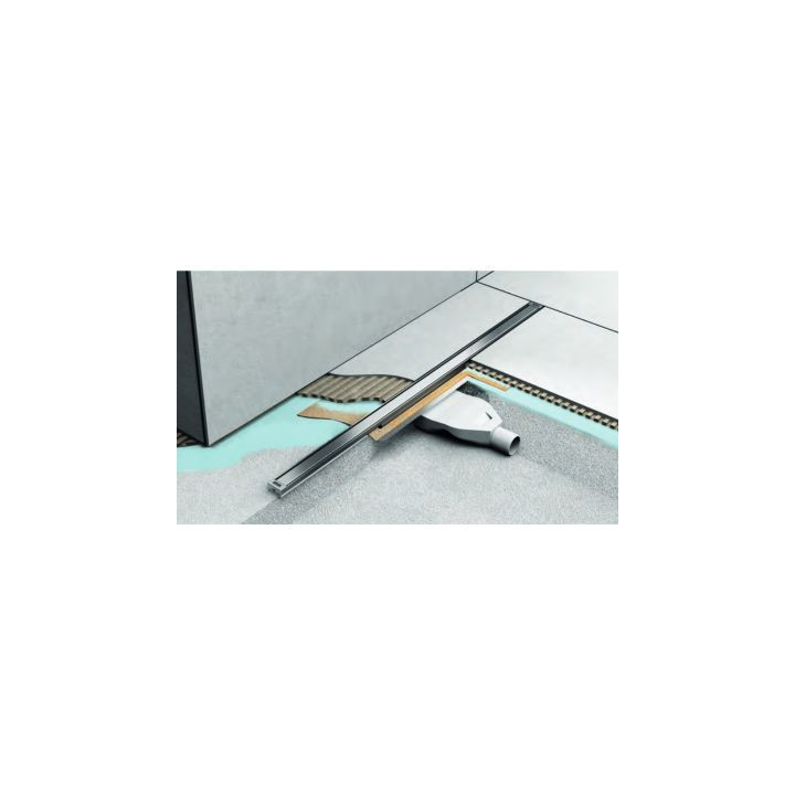 Žľab Wiper Intensi 316 Uno Lin, 1500mm, Silver Brush, strieborná szlif