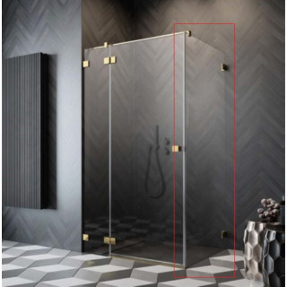 Dverí kúty prysznicowej Radaway Essenza Pro 8 KDJ 100, ľavé, 1000x2000 mm - sklo číre, profil chróm
