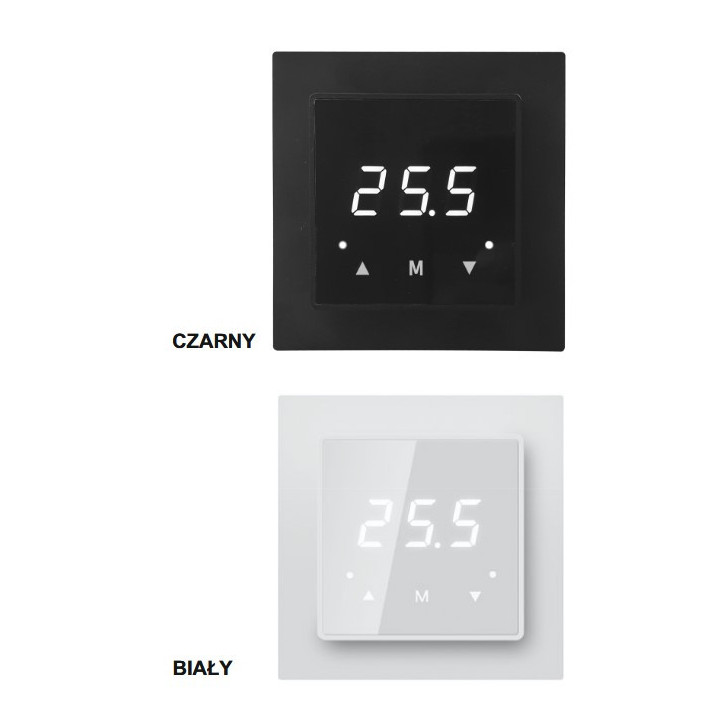 Súprava ogrzewania podłogowego Thermoval, mata 2,5 m2 TV TO 50 170 W/m2, zasilana jednostronnie, regulator TVT 40 WiFi