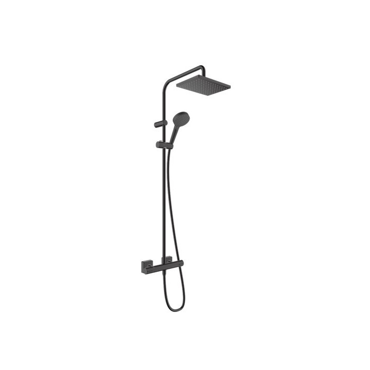 Sprchový set 250 1jet EcoSmart z ShowerTablet 350, Hansgrohe Rainfinity - Čierna Matný