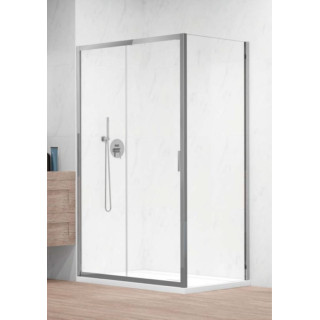 Dverí sprchové 120cm, Radaway Alienta DWJ, sklo číre, profil chróm
