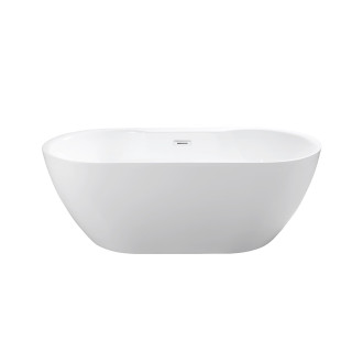 Vaňa voľne stojaca Besco Mexa 170x78 cm Oválna Carbon Grey, maskownica čierna matt
