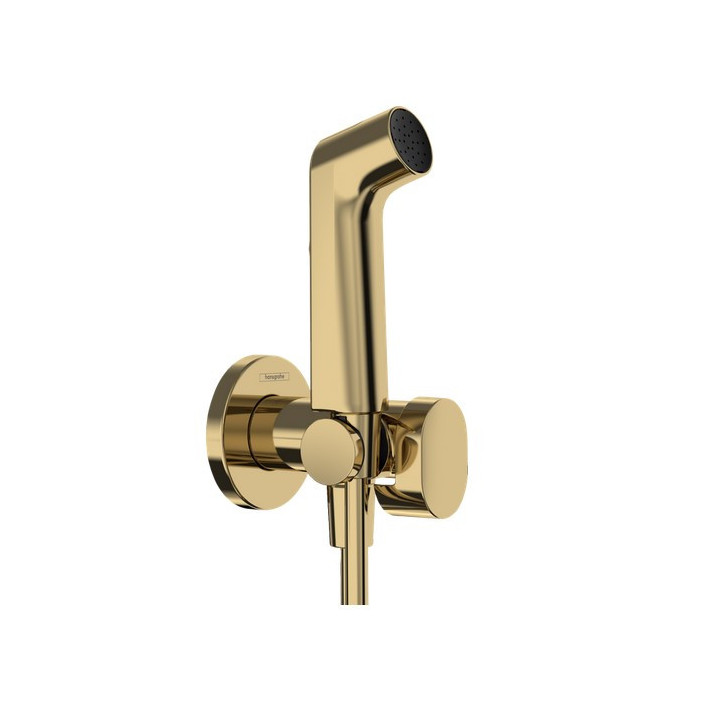 Ručná sprcha Hansgrohe Bidette 1 jet S EcoSmart dla vody studenej s pákou i hadicou sprchovým 125 cm - chróm