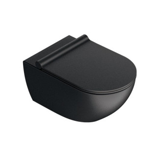 Misa Catalano Sfera 55x35 cm Závěsná Silentech (bez kołnierza) - tortora matnéný