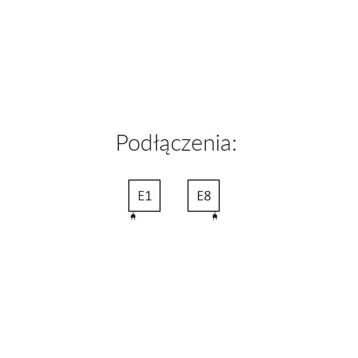 Radiátor elektrický Terma Simple One 120x50 cm, z wbudowaną grzałką - farba RAL i farbay specjalne