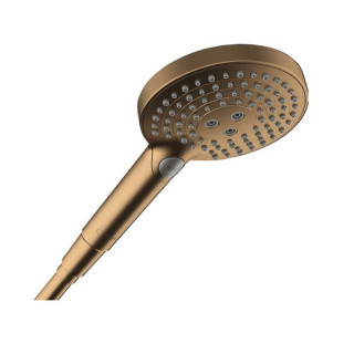 Sluchátko/ Ručná sprcha Hansgrohe Raindance Alive Select S EcoSmart 125 3jet EcoSmart - zlatý optyczny leštený